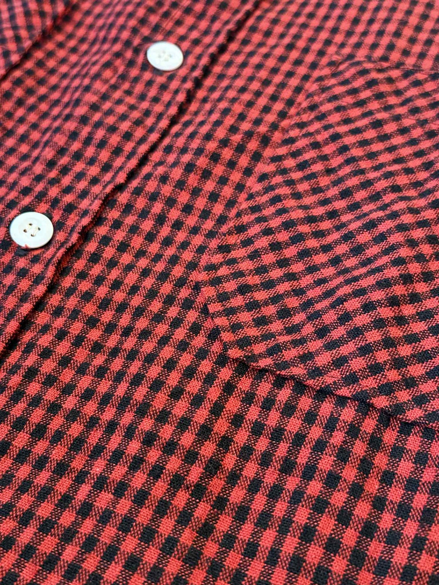 Warehouse & Co "Gingham" Long Sleeve Check Work Shirt