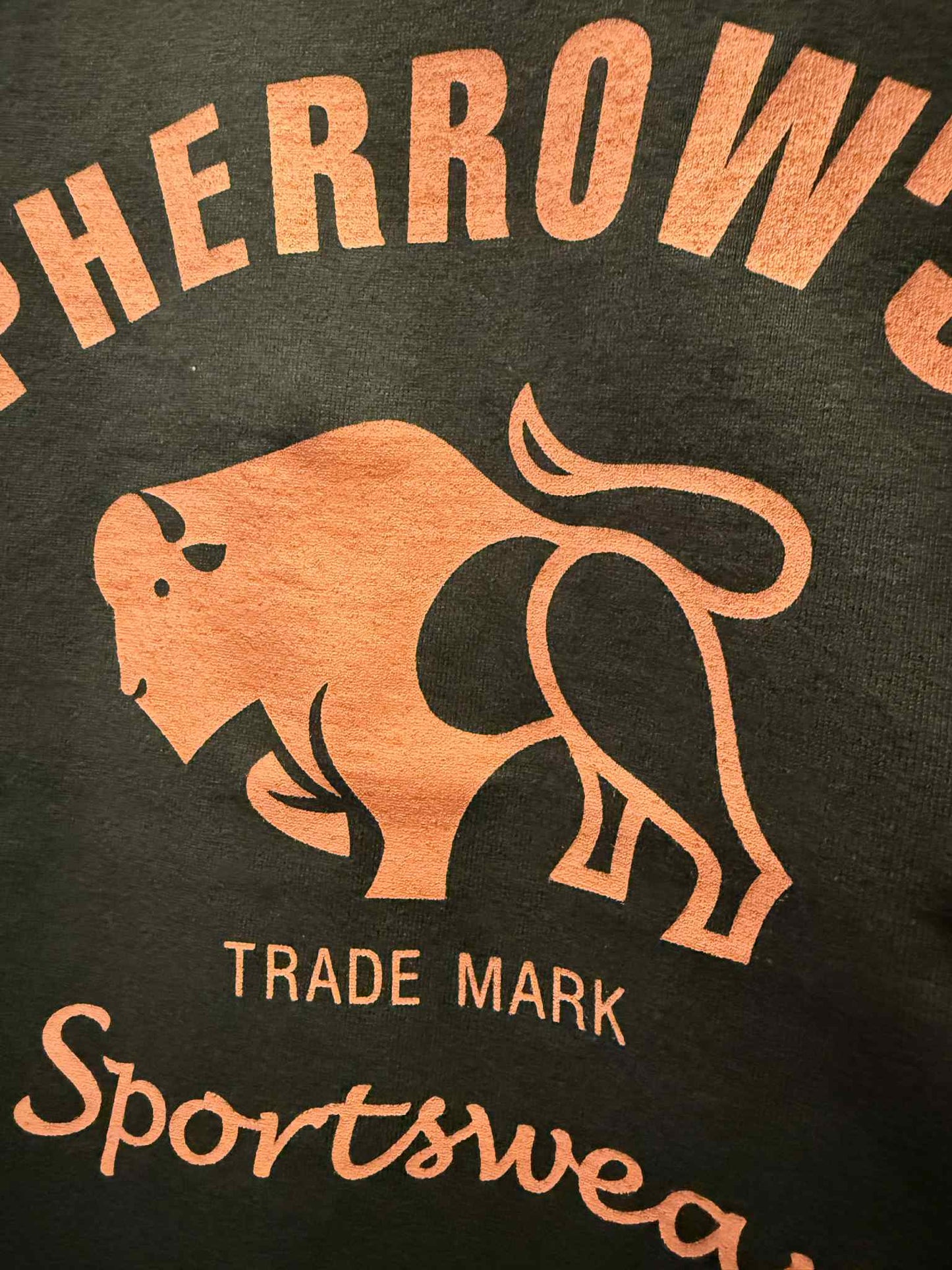 Pherrow's Classic "Buffalo" Trademark Tee - Black