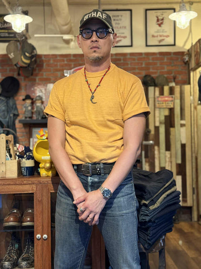 Warehouse & Co Lot 4601 Crew Neck Tee - Orange