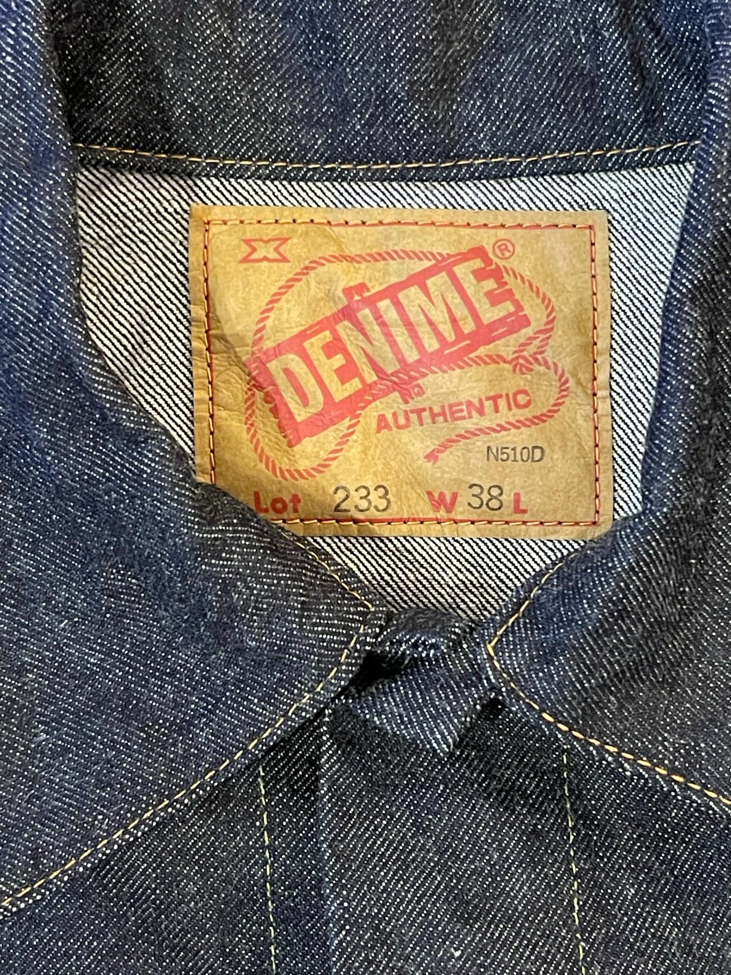 Denime Lot 233 Type III Denim Jacket - One Washed