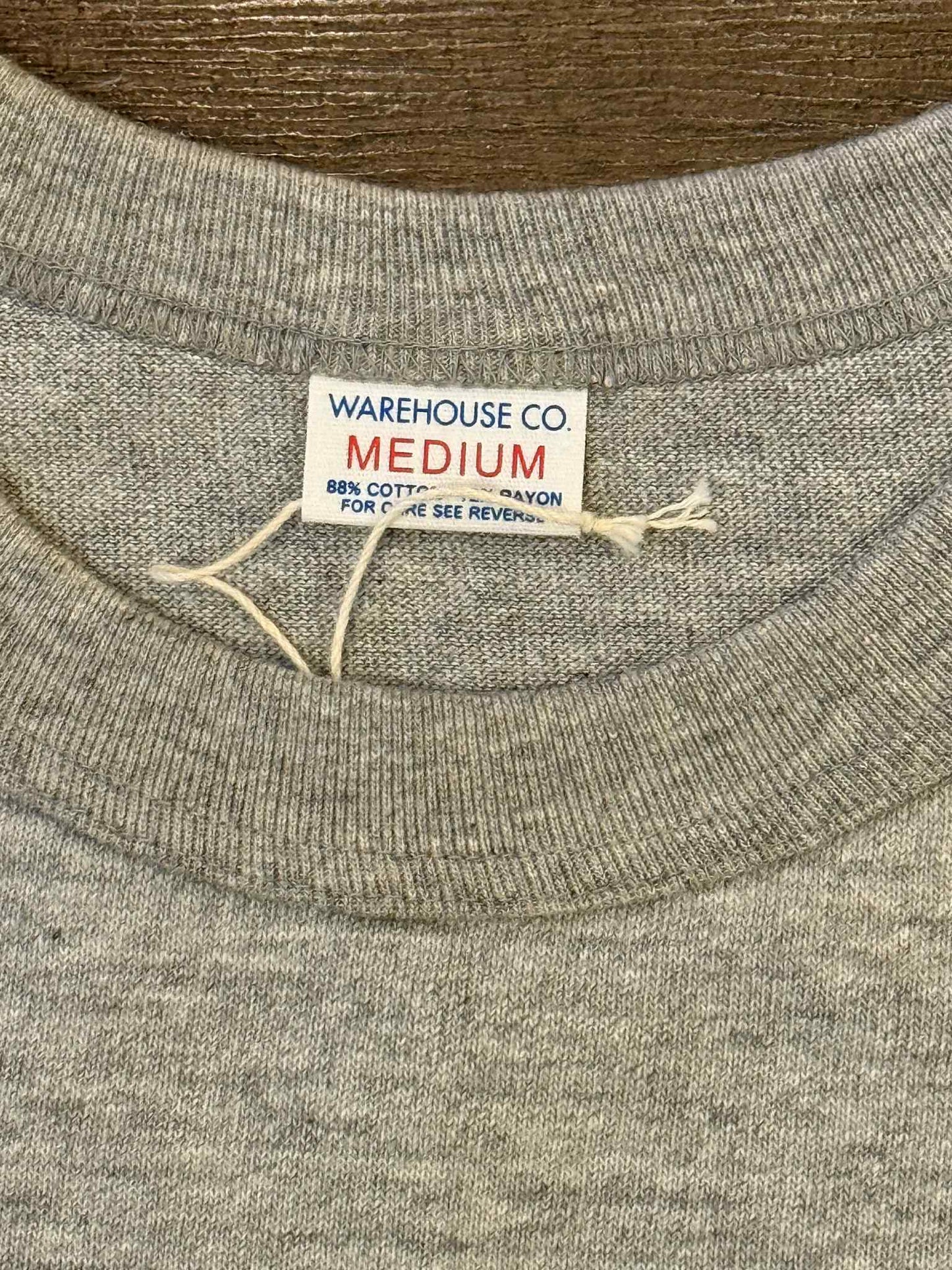 Warehouse & Co Lot 4096 "Go Navy" 88/12 Crew Neck Tee