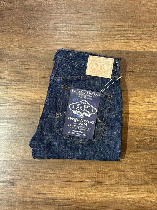 Studio D'Artisan "Twin Indigo - 双蓝" 15oz Jeans