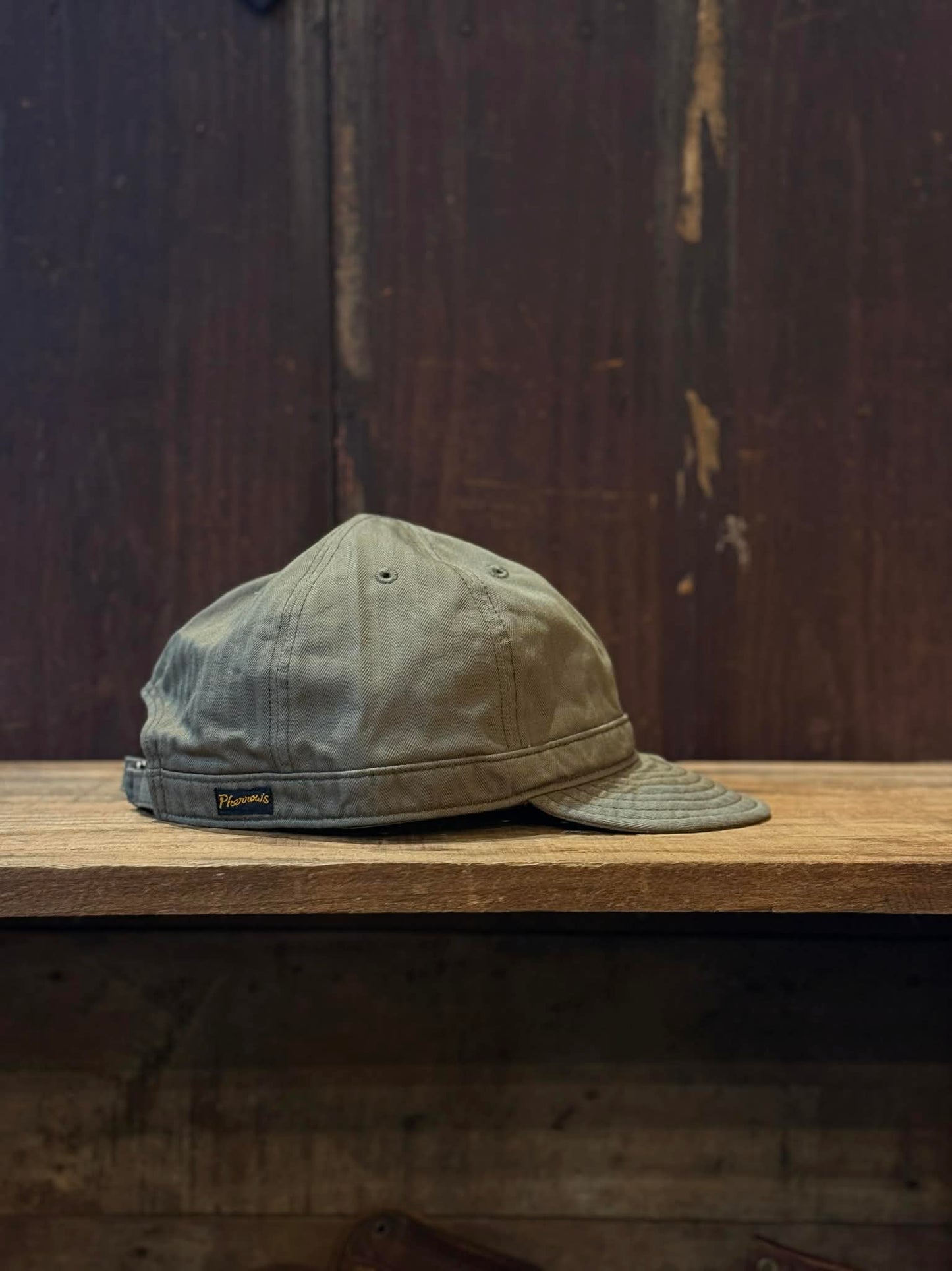 Pherrow's Classic Mechanic Cap - Olive