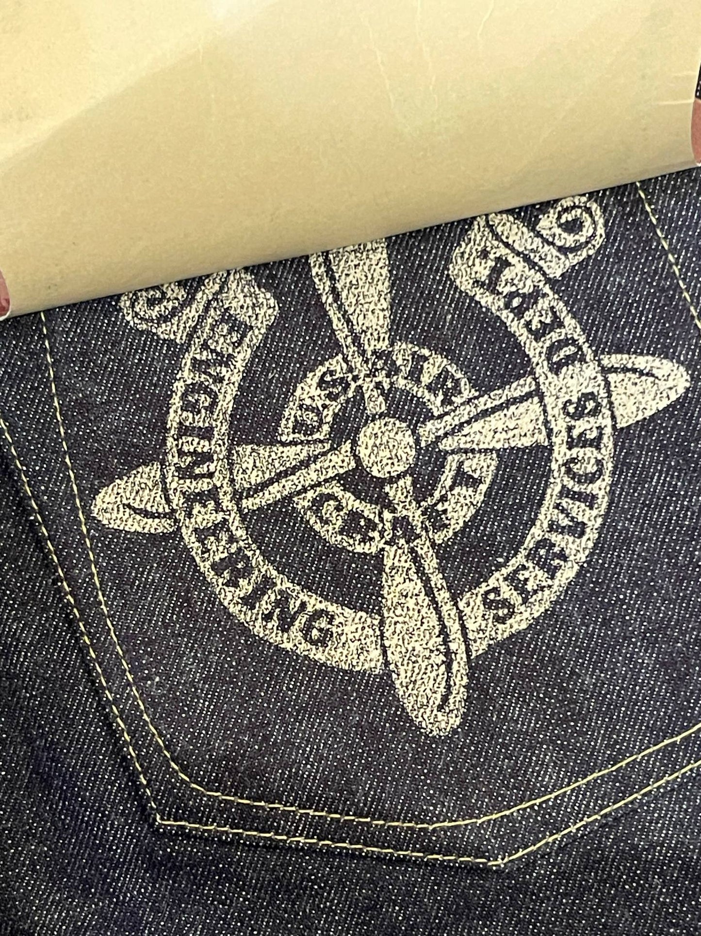 Toys McCoy x Take5 "Flight Engineer" Jeans - Unsanforized