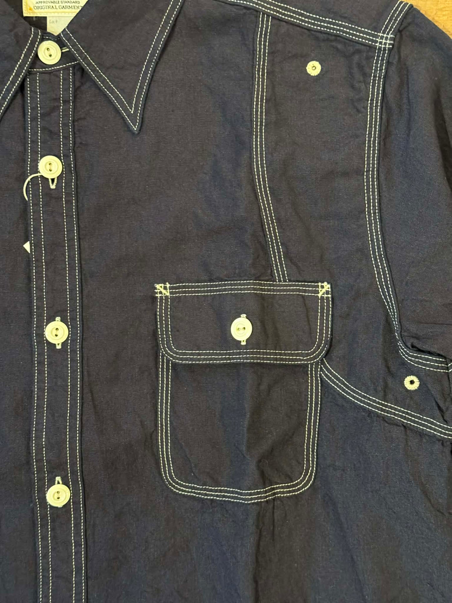 Pherrow's Classic Work Shirt - Indigo
