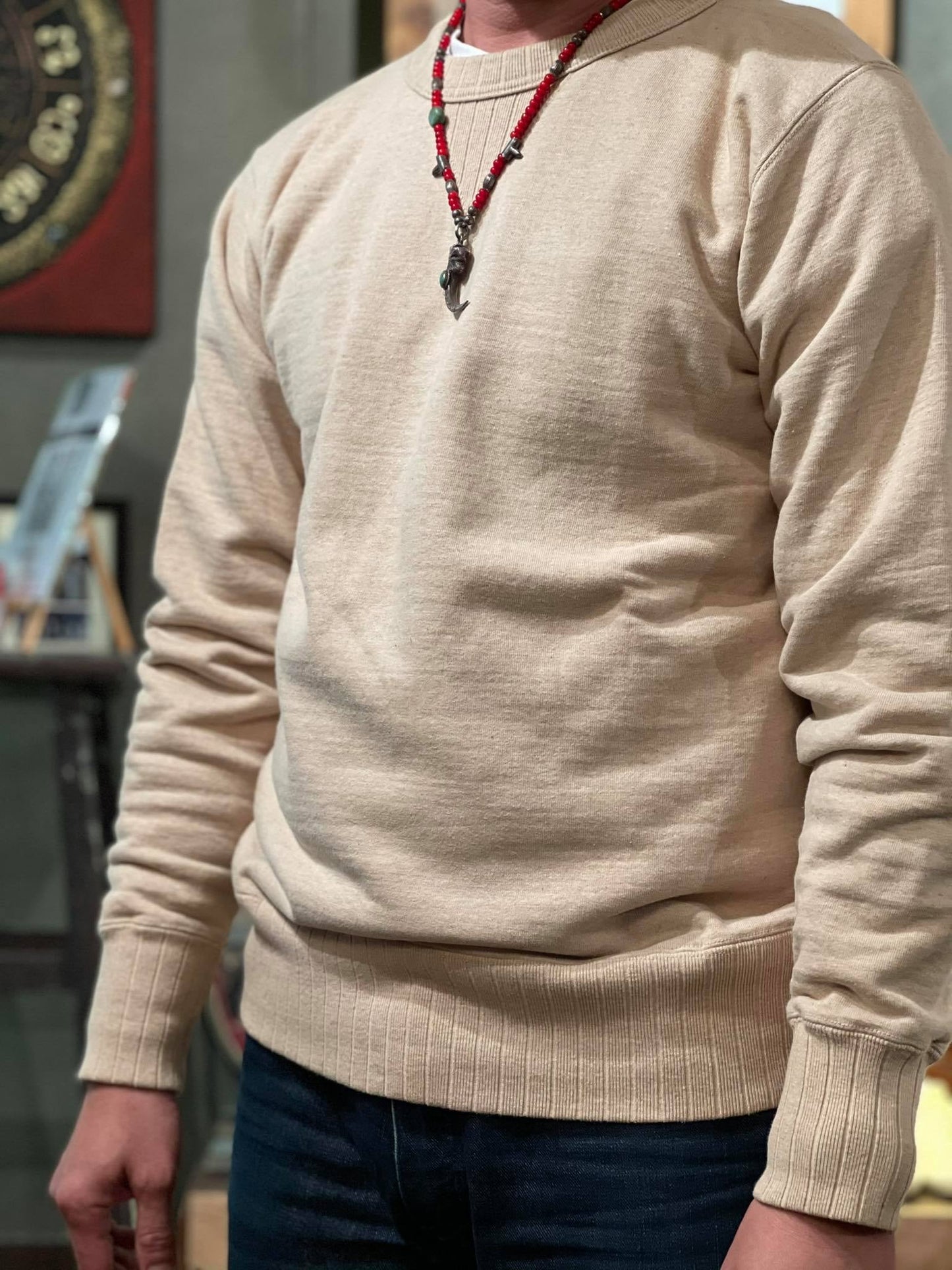 Studio D'Artisan "Fox Cotton" Sweatshirt