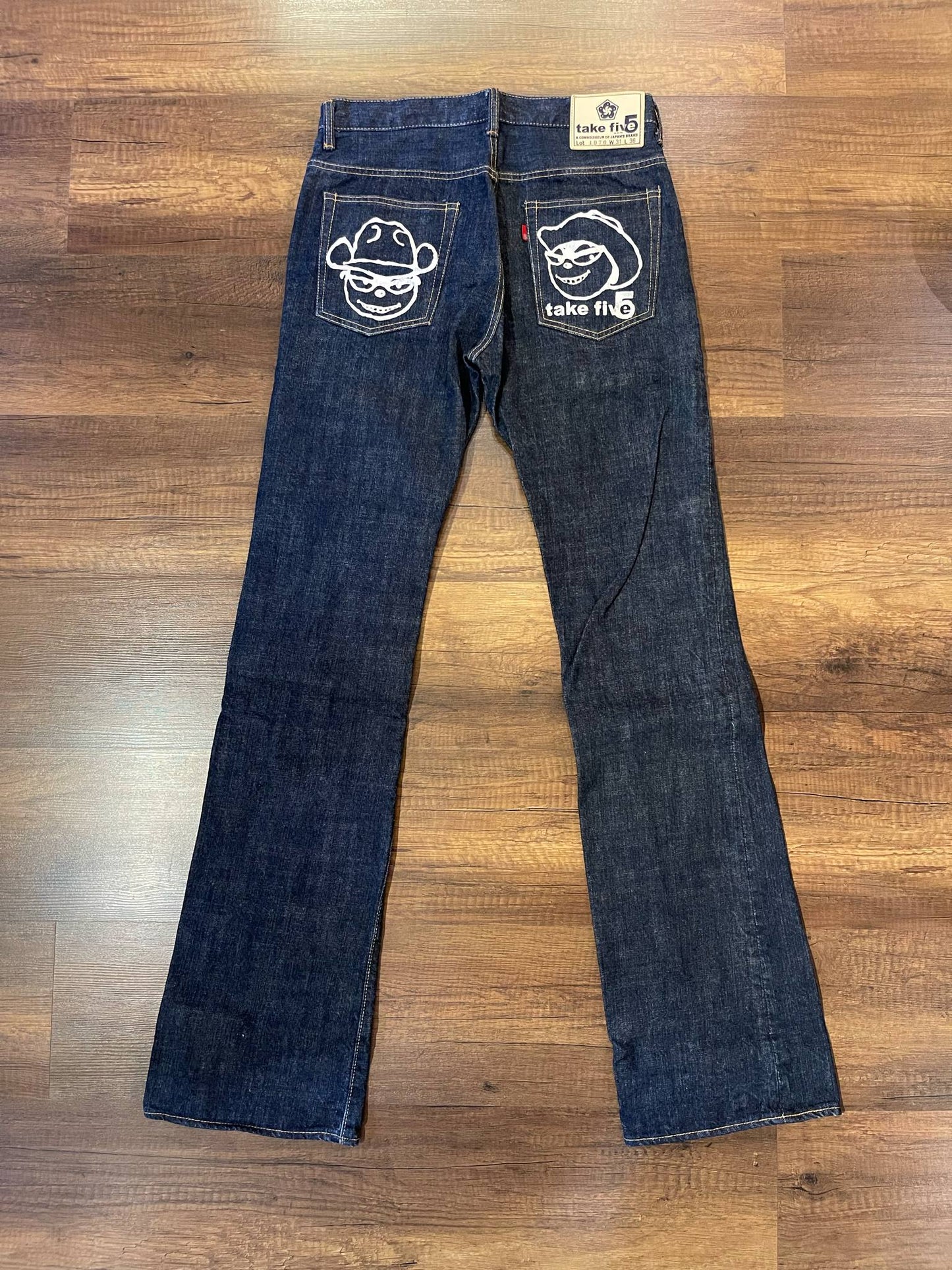 Pherrow's x Take5 "Digo" Boot Cut Jeans