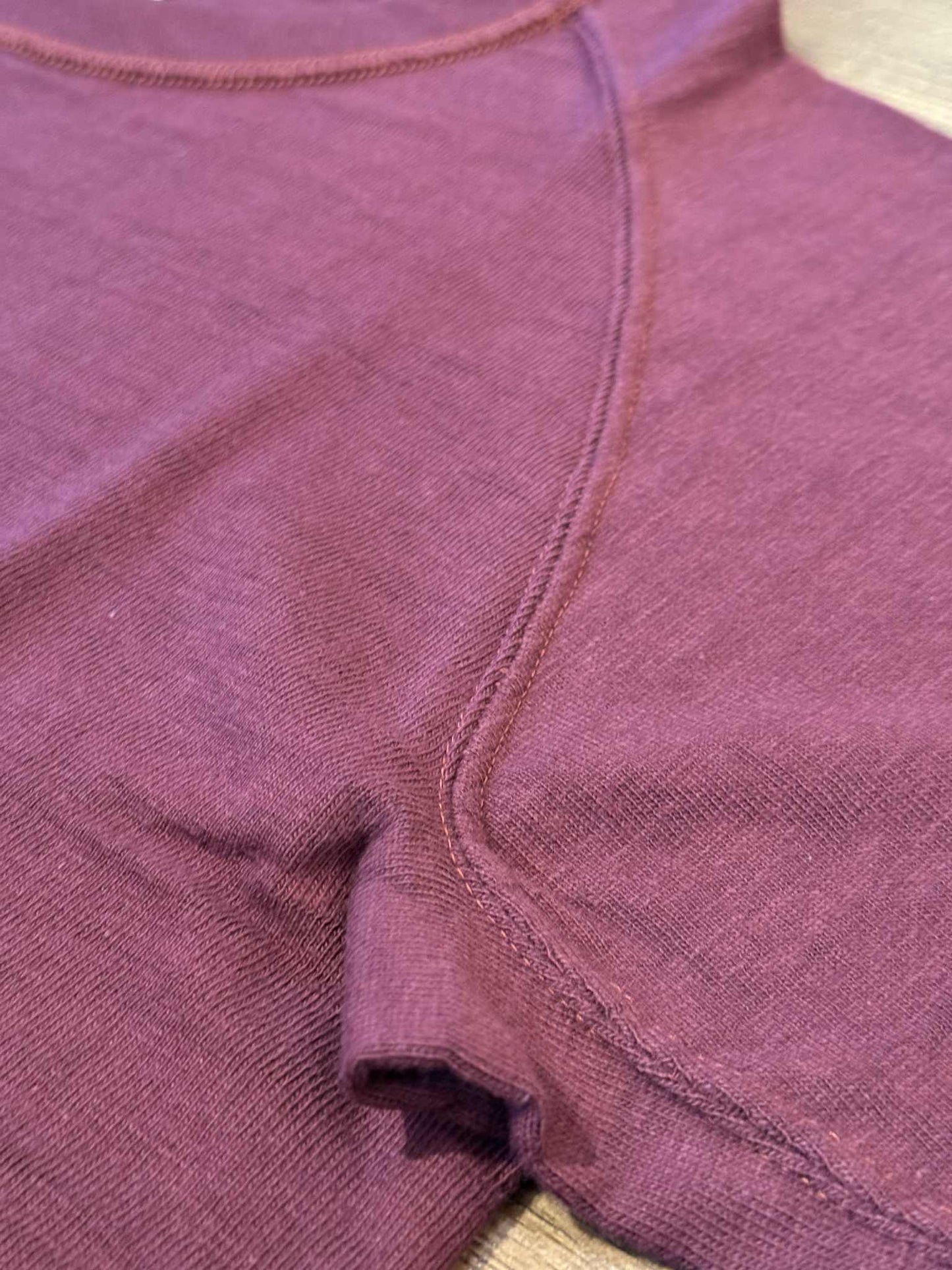Warehouse & Co Lot 4048 "Freedom" Crew Neck Tee - Bordeaux