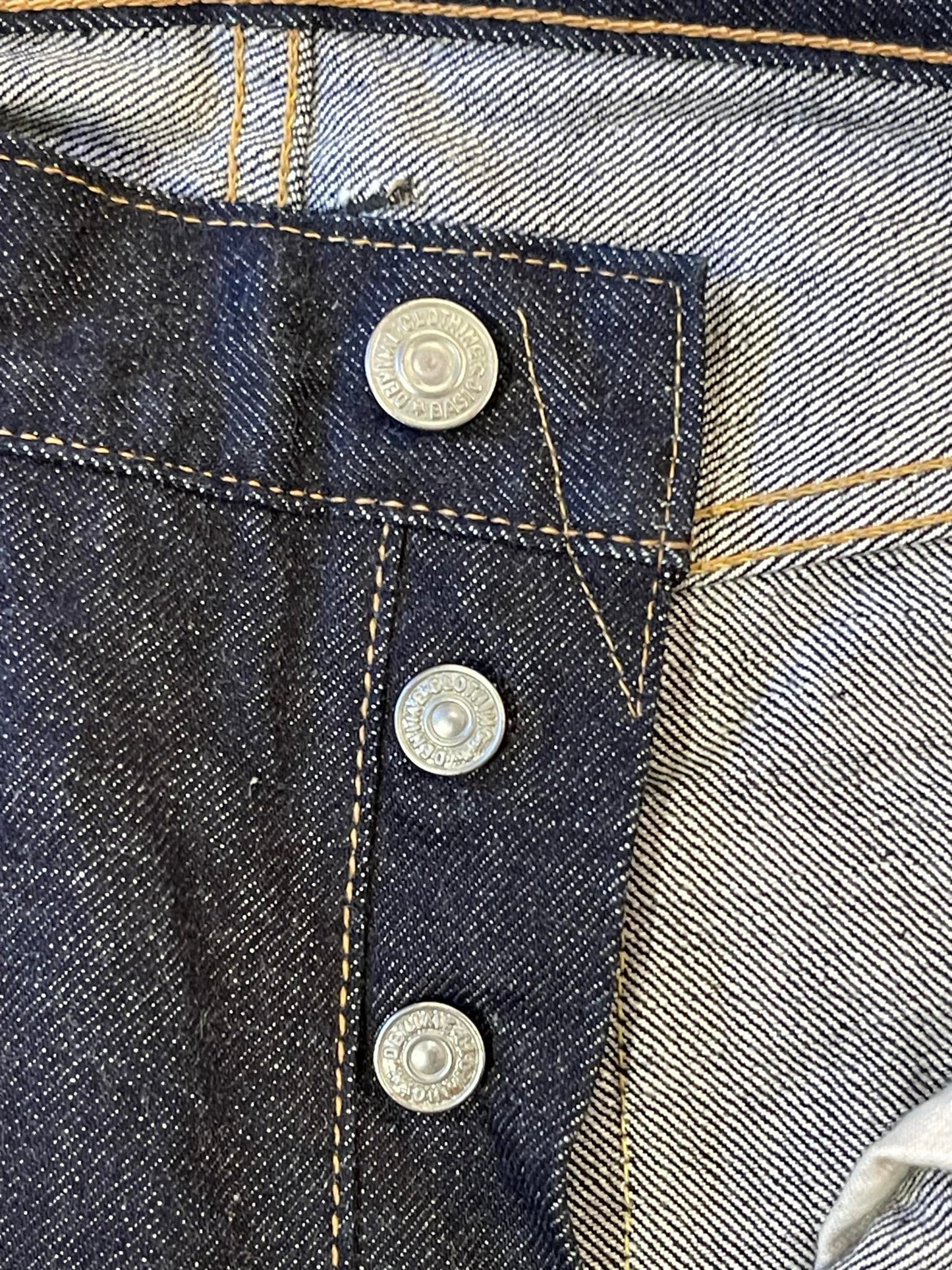 Denime Lot 220A "Offset XX Model" Jeans - One Washed