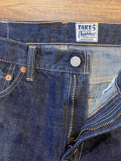Pherrow's x Take5 "Digo" Boot Cut Jeans