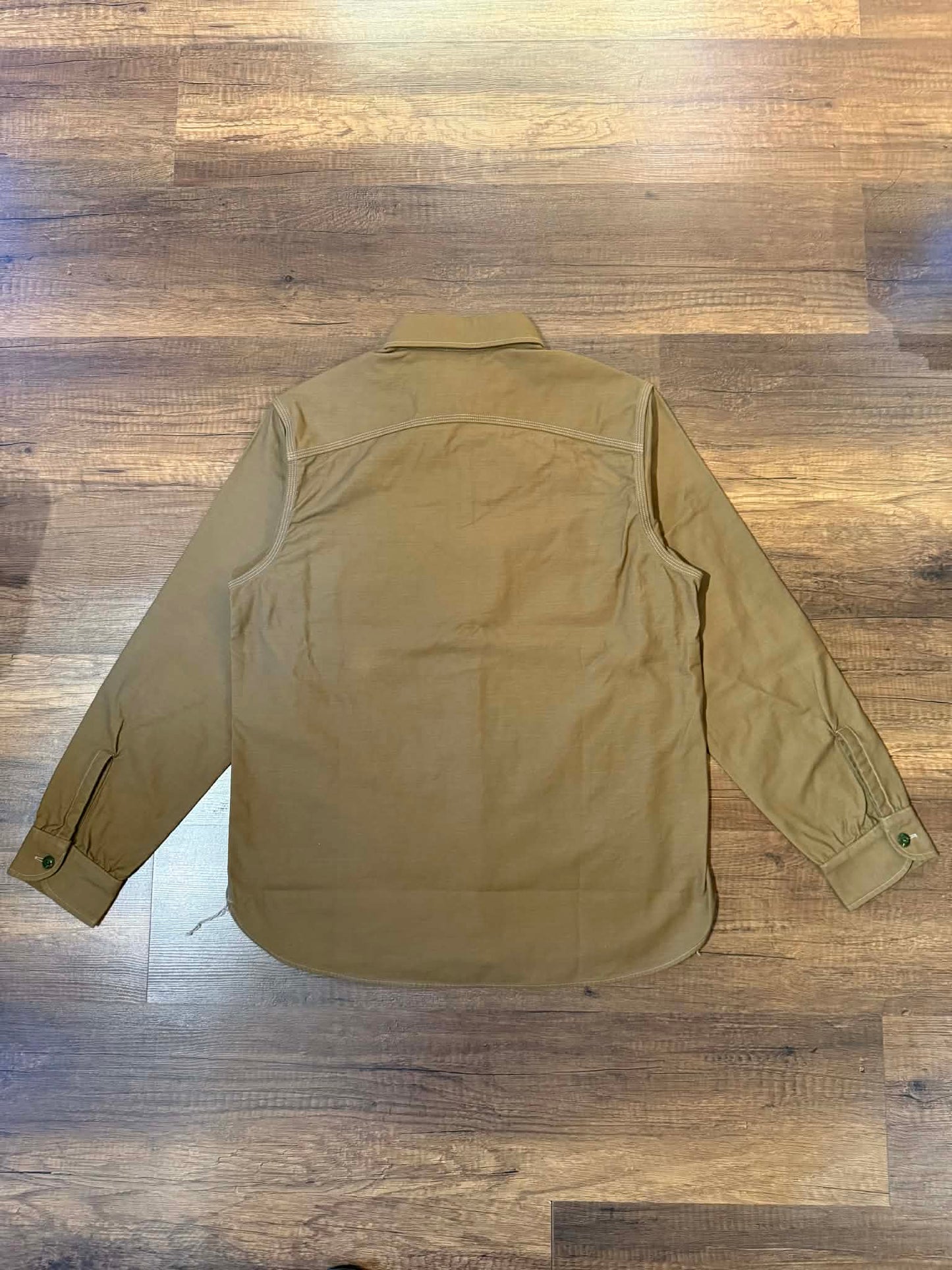 Trophy Clothing "Harvest" Back Satin L/S Shirt - Khaki