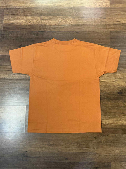 Denime Classic Pocket Crew Neck Tee - Brick