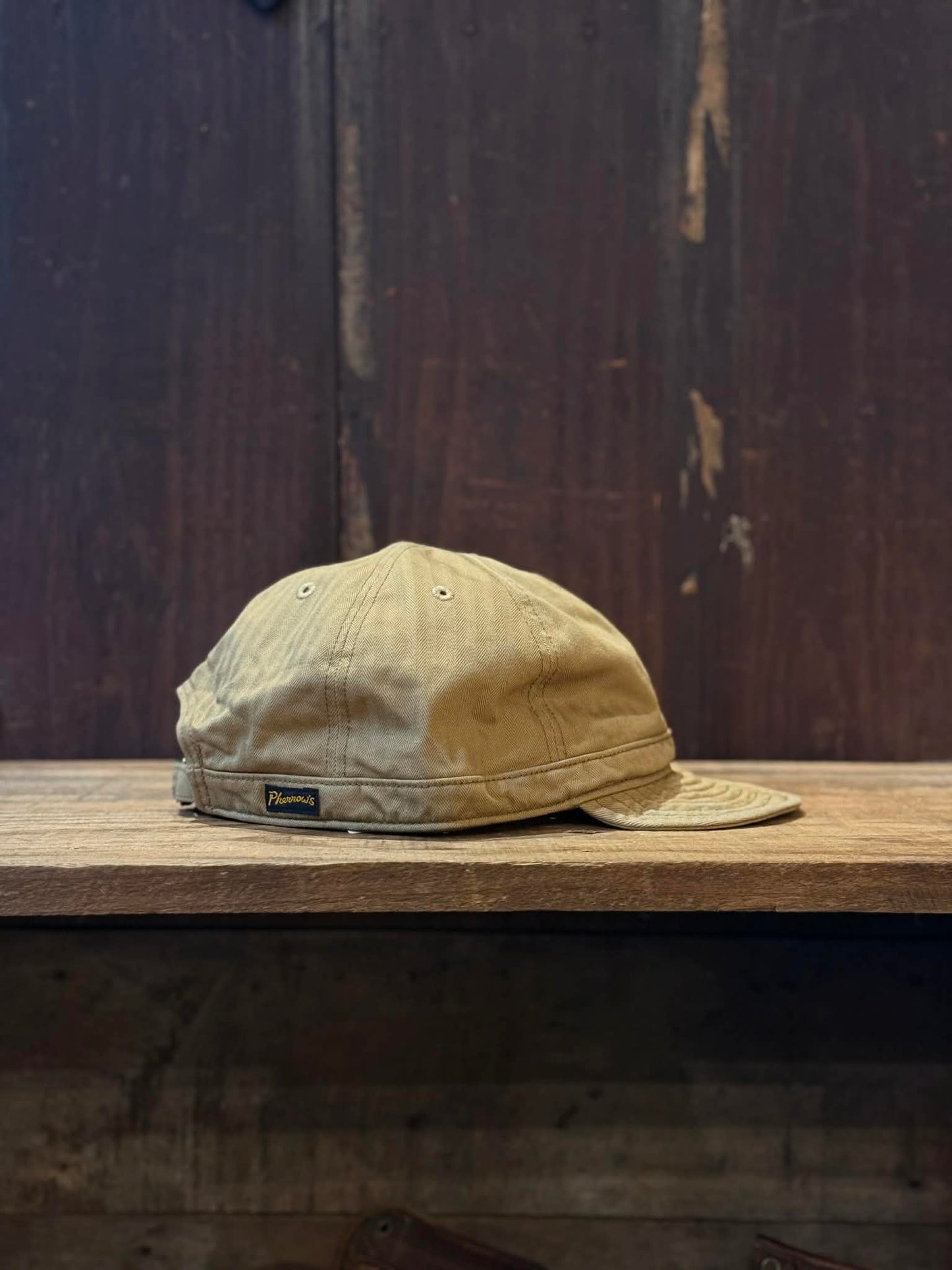Pherrow's Classic Mechanic Cap - Beige