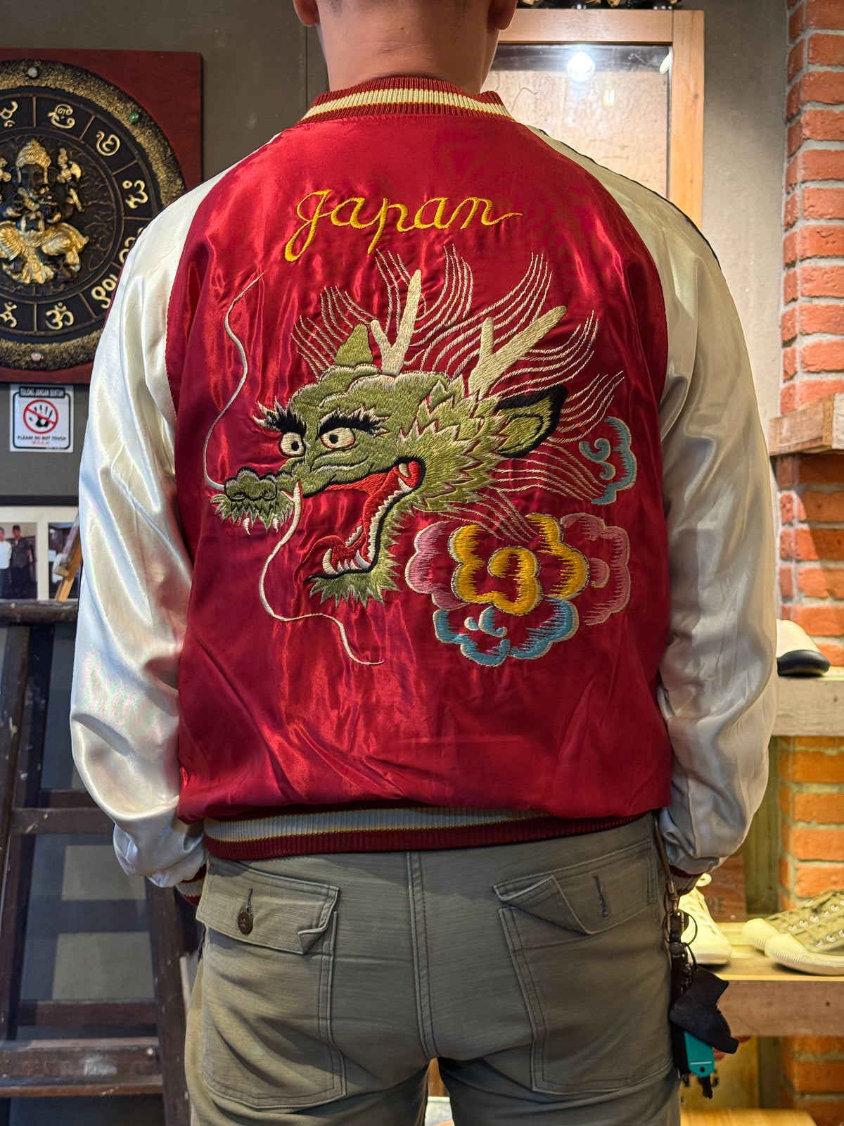 Tailor Toyo "Eagle x Dragon Head" Souvenir Jacket