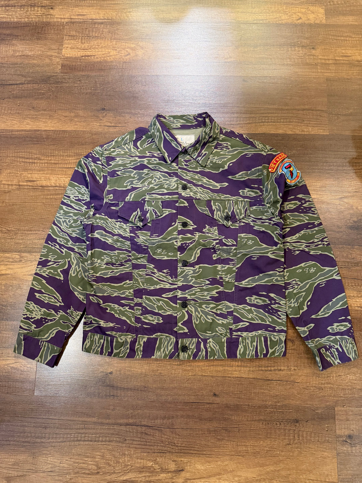 Tailor Toyo "Tiger Camouflage Vietnam" Tour Jacket