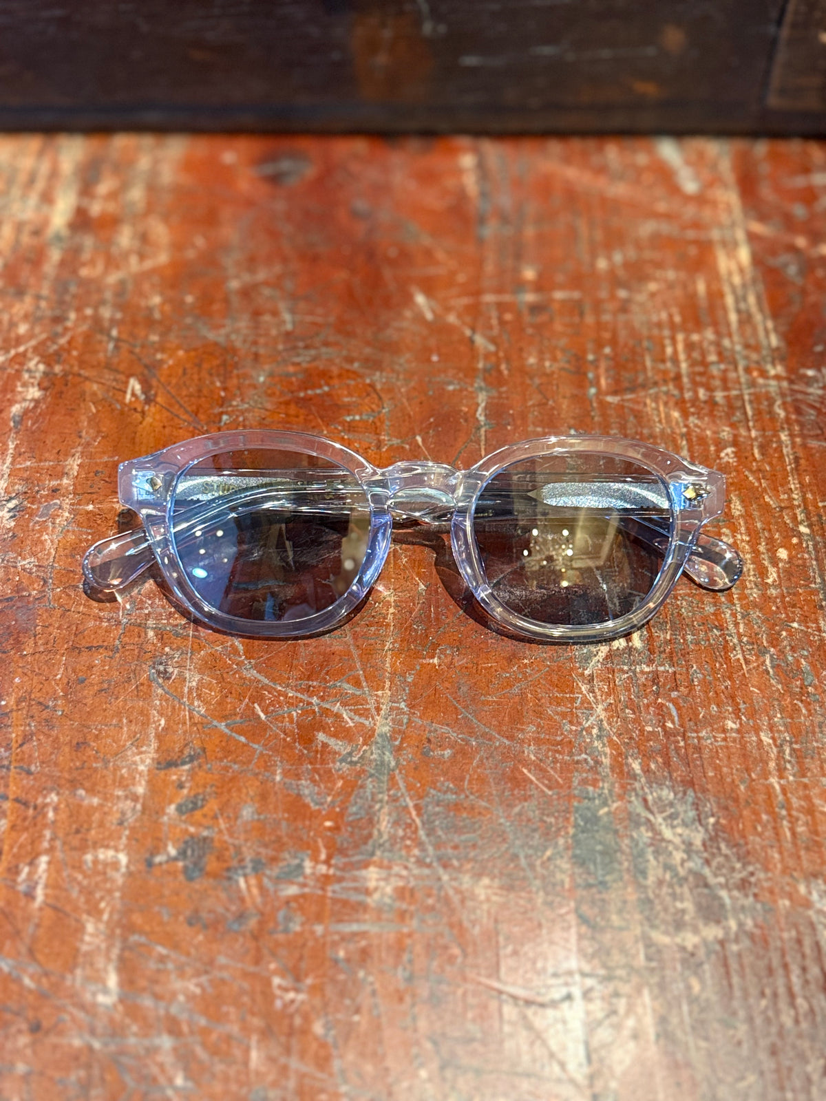 Studio D'Artisan "Boston" Sunglasses - Clear