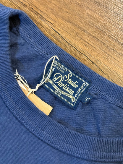 Studio D'Artisan Lot 8204 Ishikawadai Tee - Navy