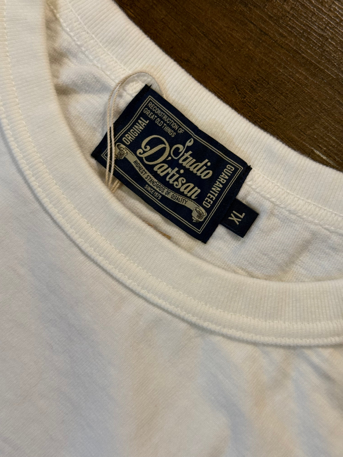 Studio D'Artisan Lot 8204 Ishikawadai T-Shirt - White