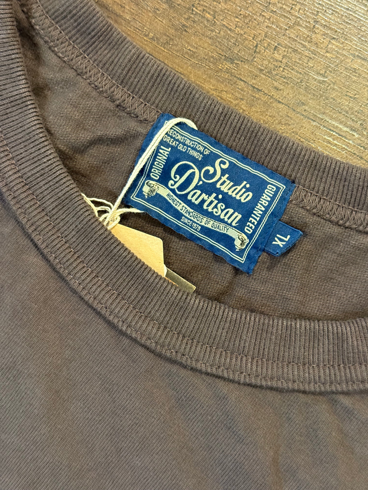 Studio D'Artisan Lot 8204 Ishikawadai T-Shirt - C.Black