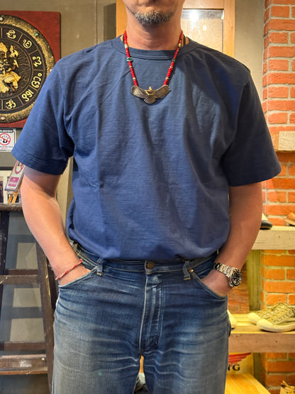 Studio D'Artisan Lot 8204 Ishikawadai Tee - Navy