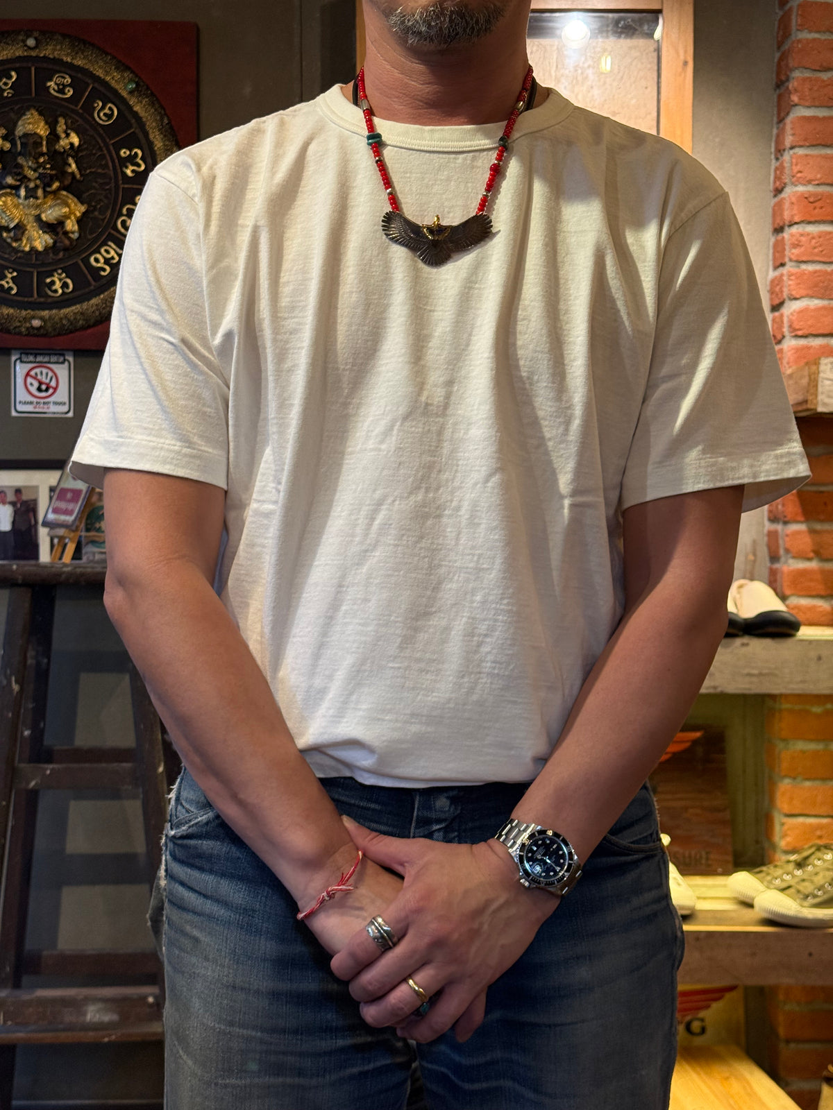 Studio D'Artisan Lot 8204 Ishikawadai T-Shirt - White