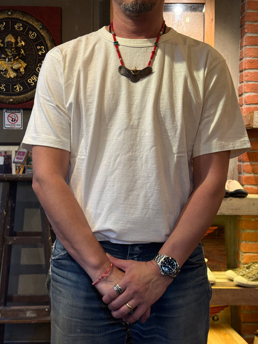 Studio D'Artisan Lot 8204 Ishikawadai T-Shirt - White