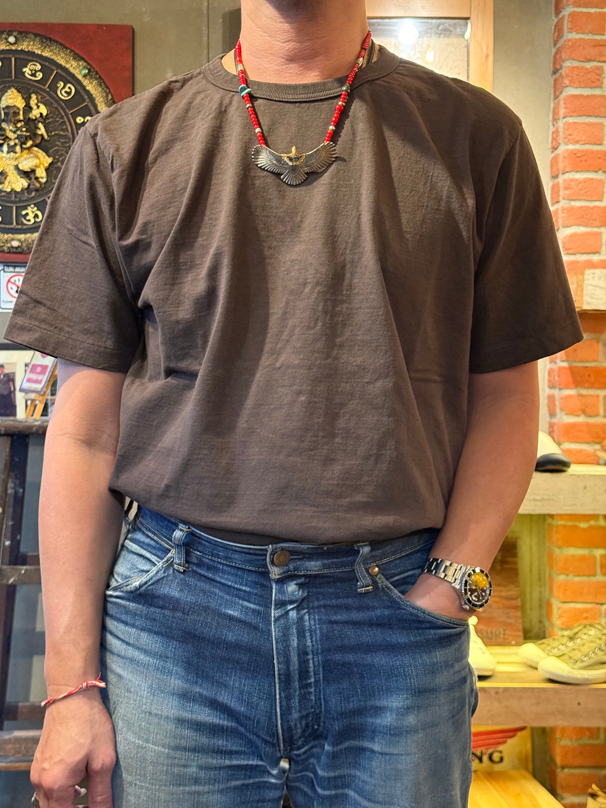 Studio D'Artisan Lot 8204 Ishikawadai T-Shirt - C.Black