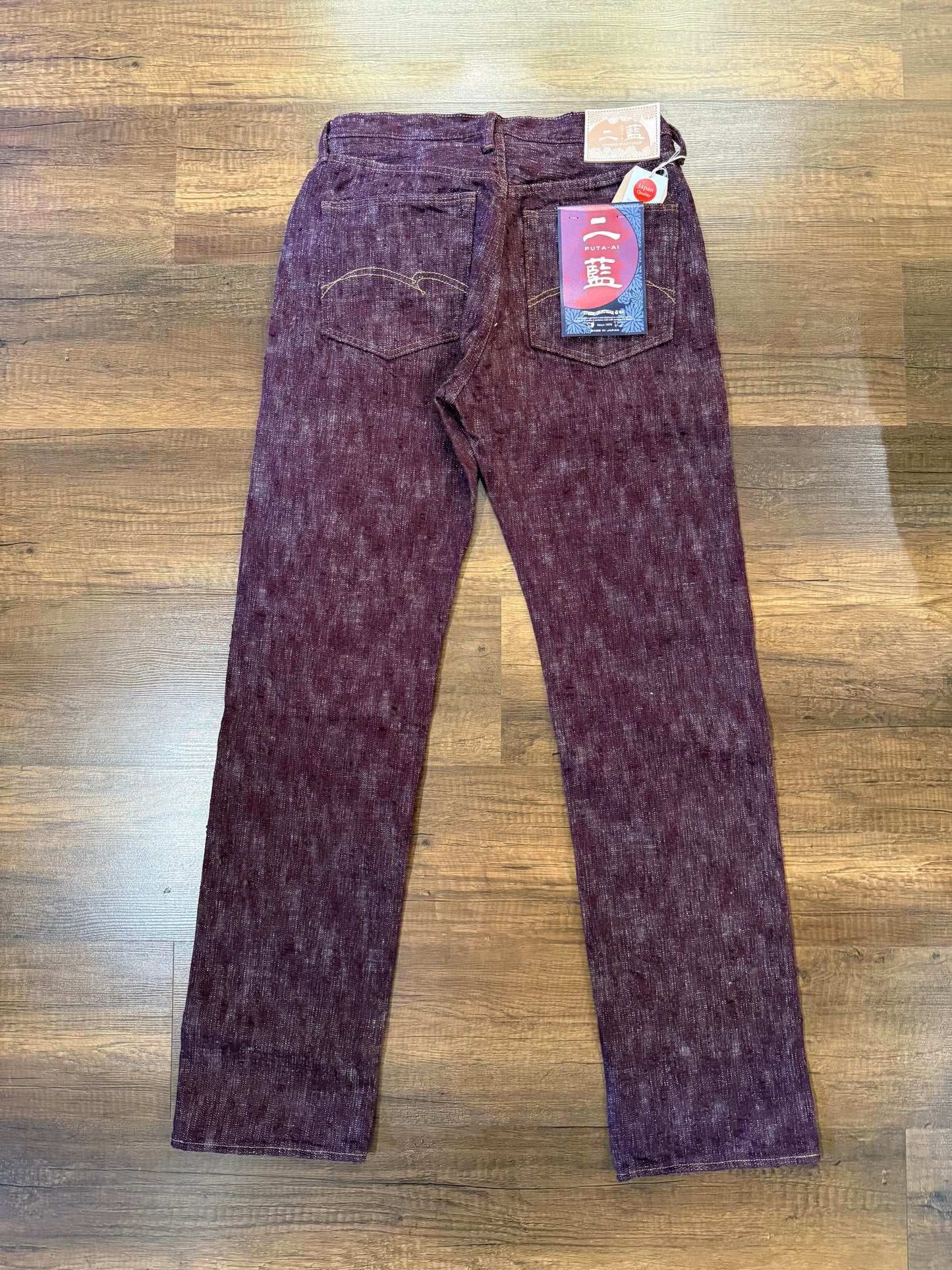 Studio D'Artisan "Futa-AI" ( 二藍 ) Jeans