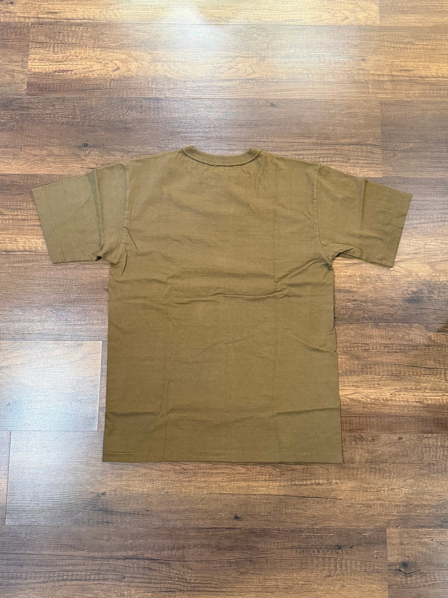 Dubble Works 7.7oz "Fallen Cotton" Crew Neck Tee - Khaki