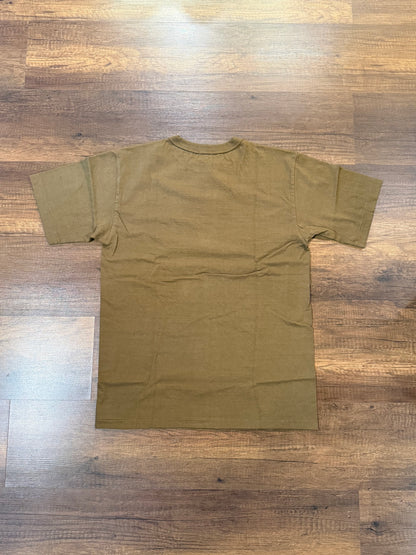 Dubble Works 7.7oz "Fallen Cotton" Crew Neck Tee - Khaki