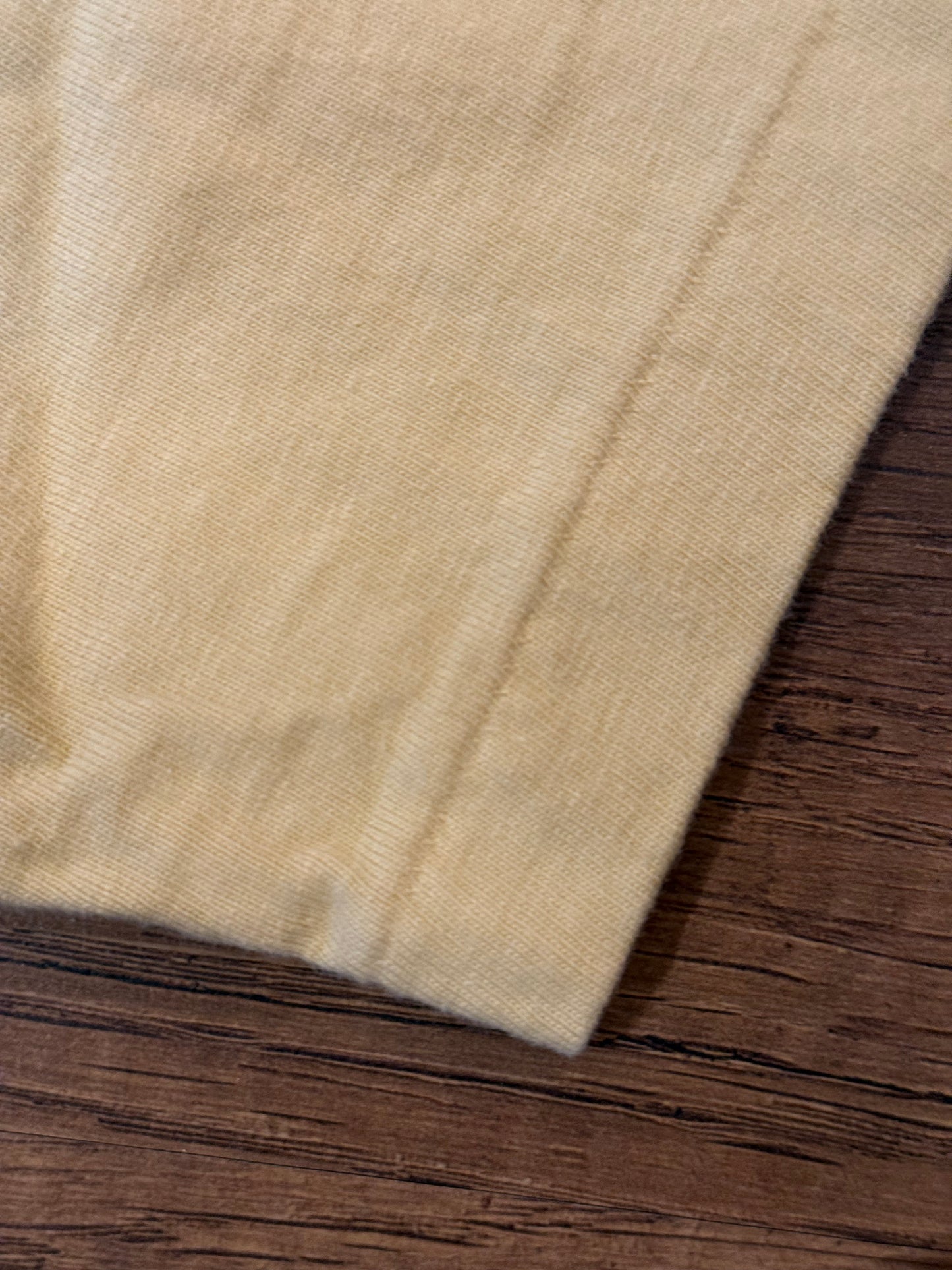 Dubble Works 7.7oz "Fallen Cotton" Crew Neck Tee - Light Yellow