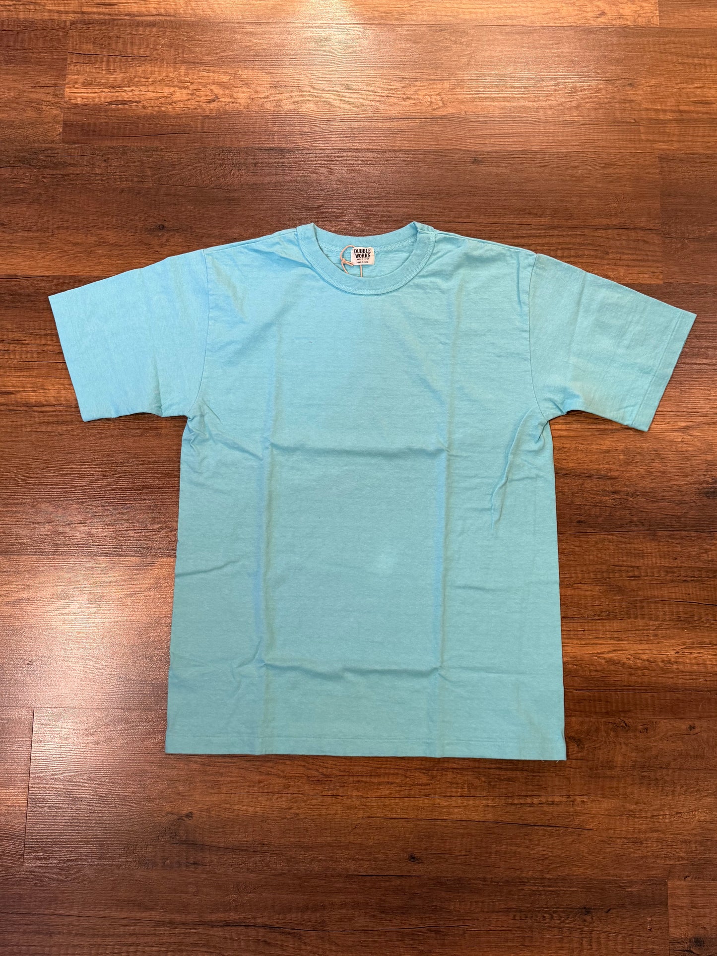 Dubble Works 7.7oz "Fallen Cotton" Crew Neck Tee - Mint