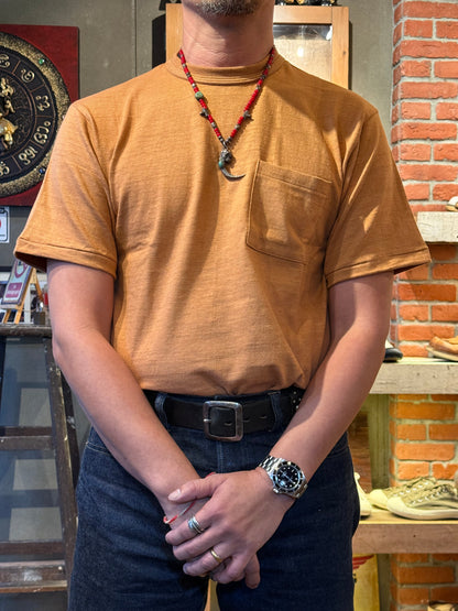 Warehouse & Co Lot 4601 Pocket Tee - Dark Salmon