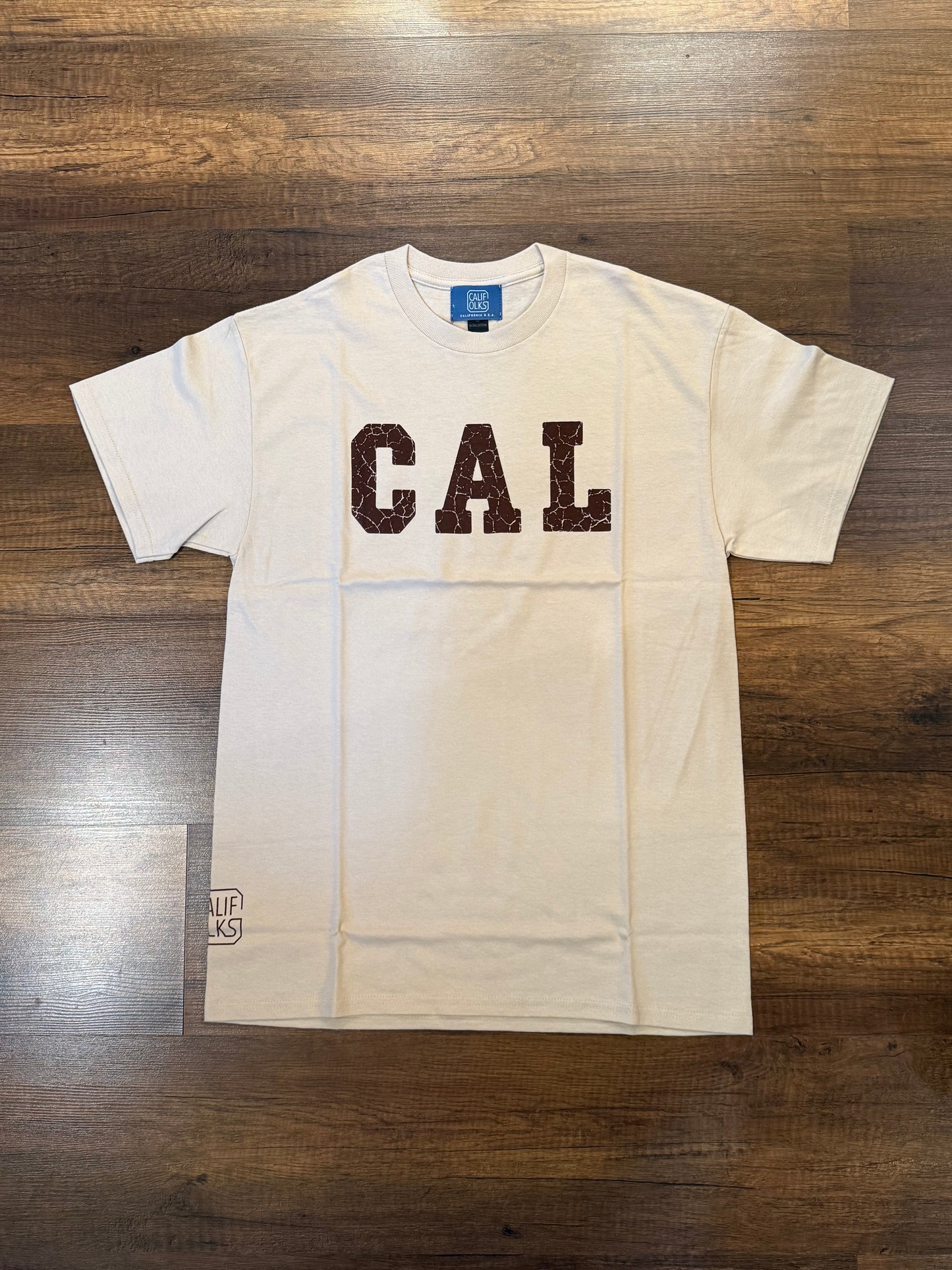 Standard California "CALIFOLKS" Tee - Beige