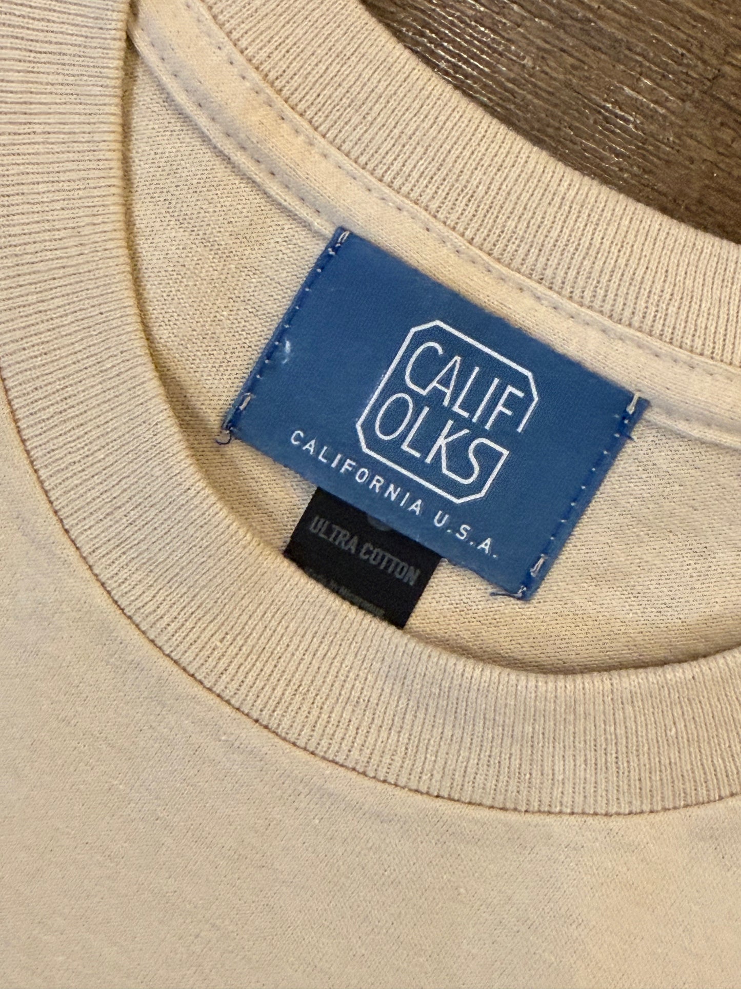 Standard California "CALIFOLKS" Tee - Beige