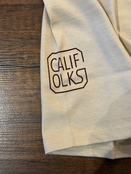 Standard California "CALIFOLKS" Tee - Beige