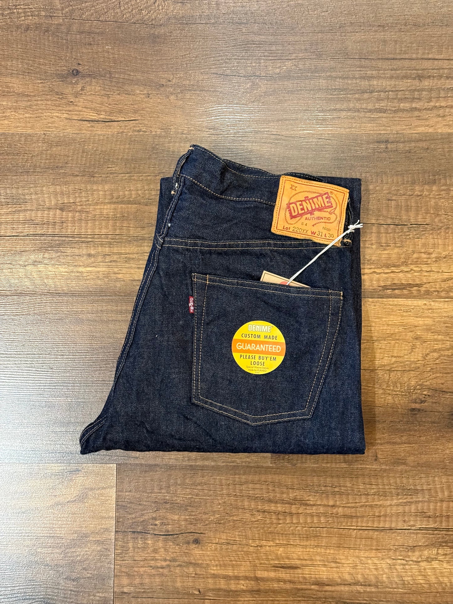 Denime Lot 220XX-54 - One Washed ( Length 30 )