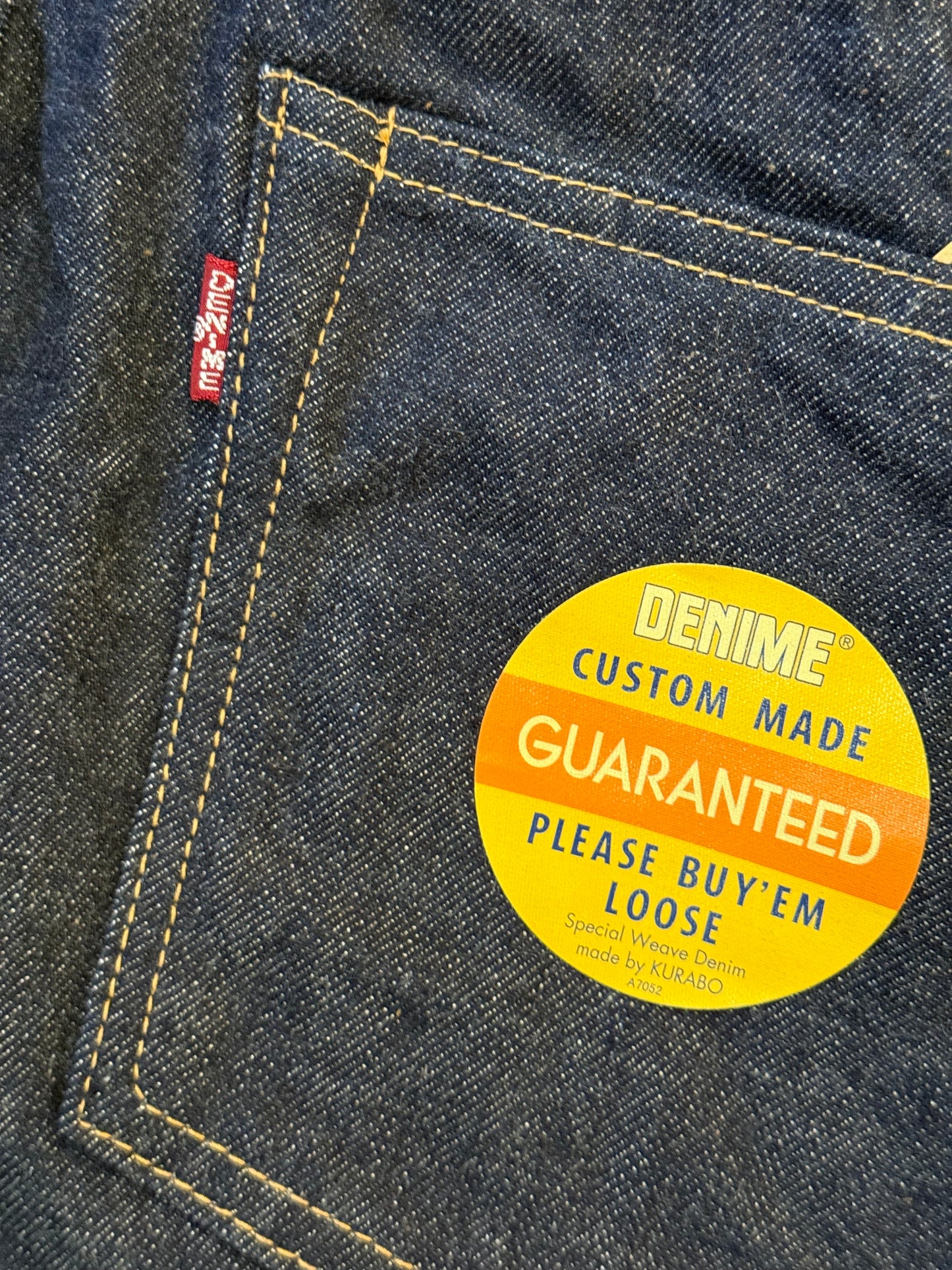Denime Lot 220XX-54 - One Washed ( Length 30 )
