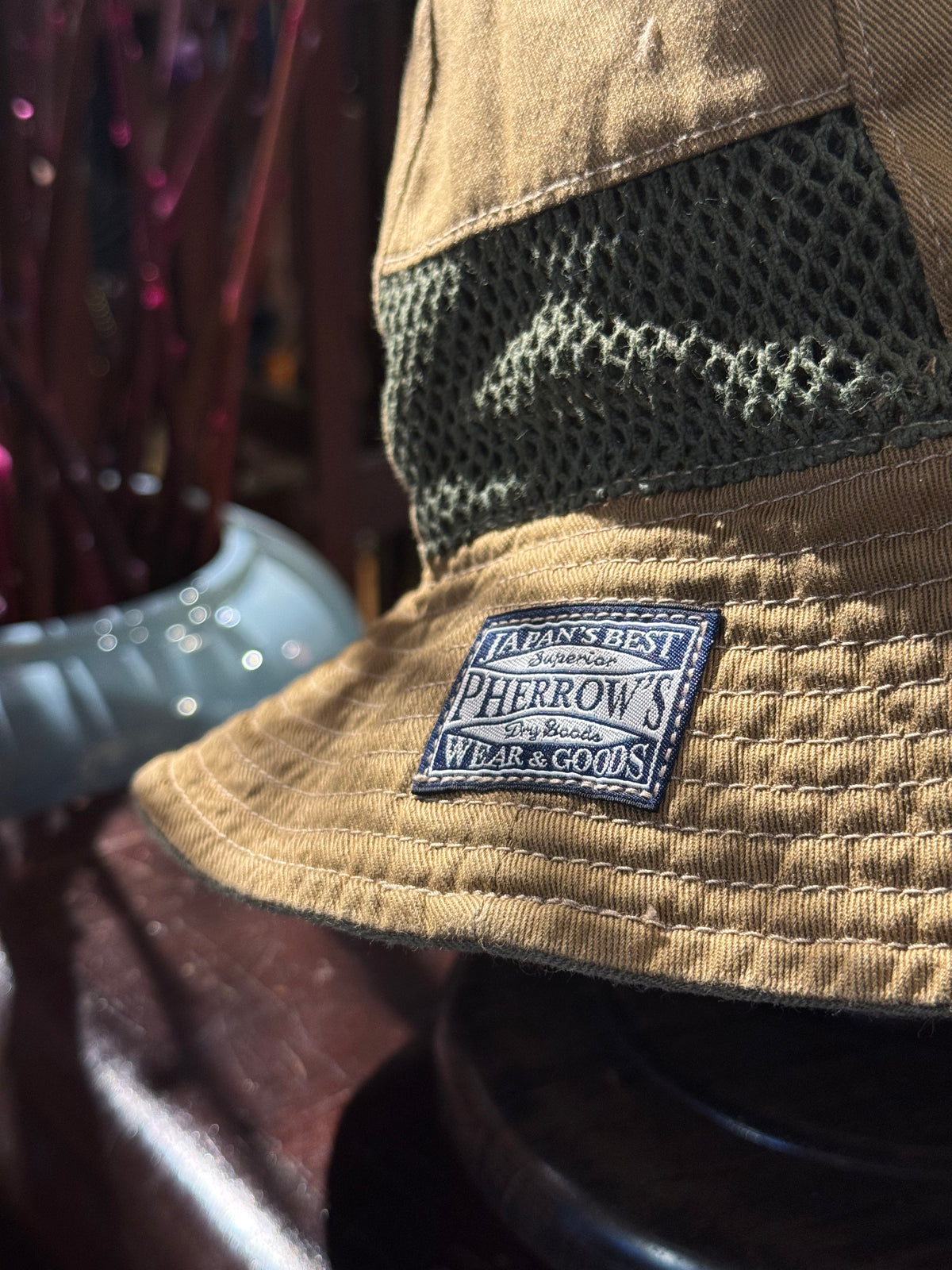 Pherrow's U.S Army Bonnie Hat ( Reversible ) - Olive