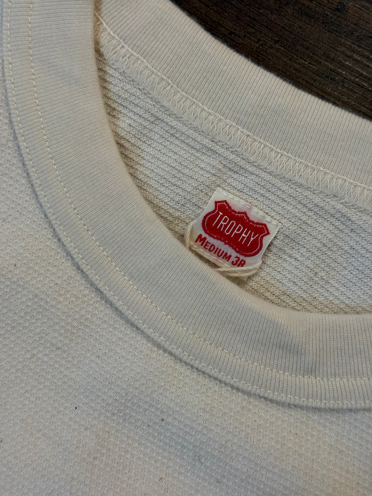 Trophy Clothing Utility Mil Crew Tee - Natural
