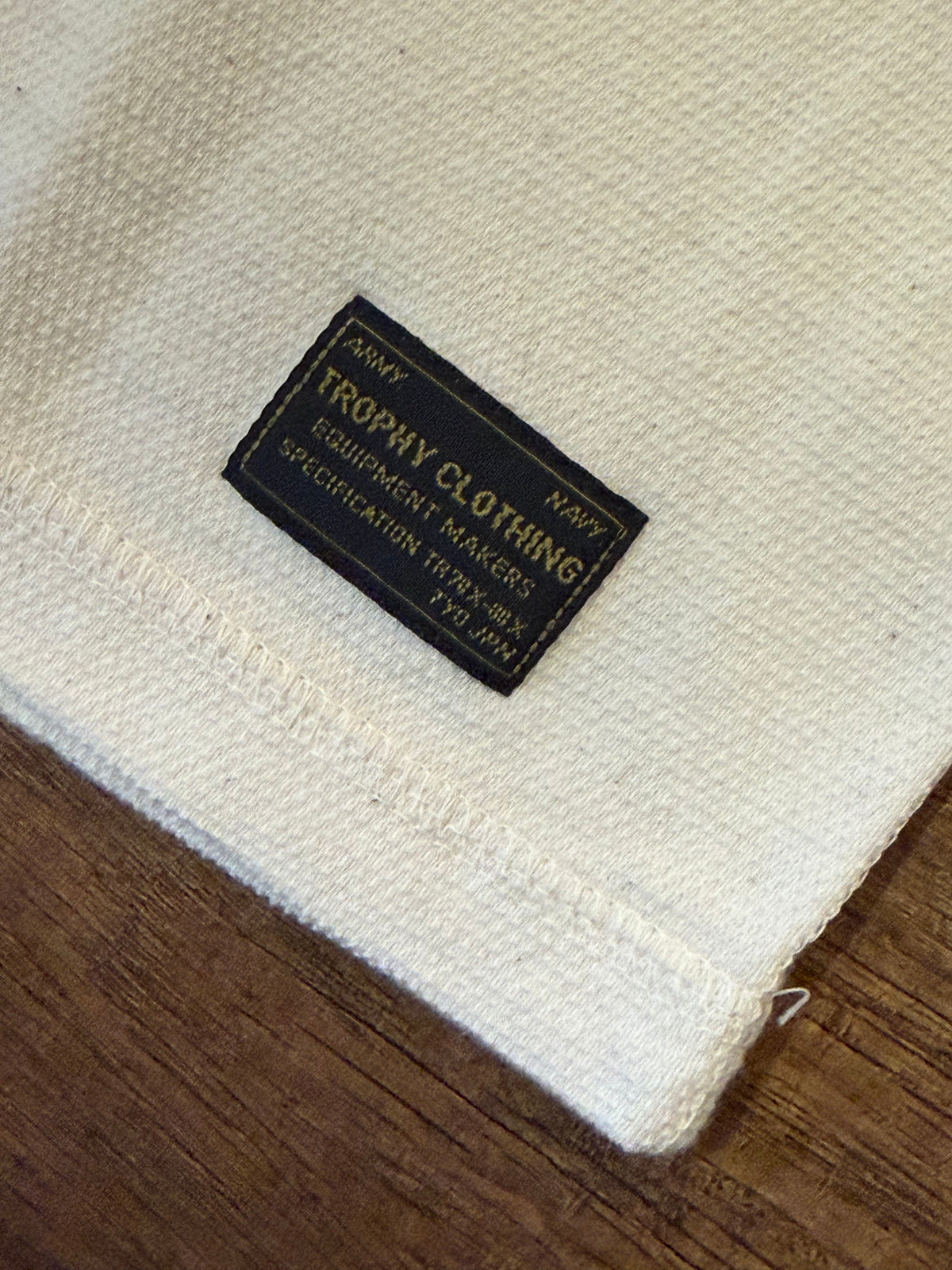 Trophy Clothing Utility Mil Crew Tee - Natural