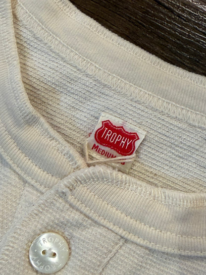 Trophy Clothing Utility Mil Henley Tee - Natural
