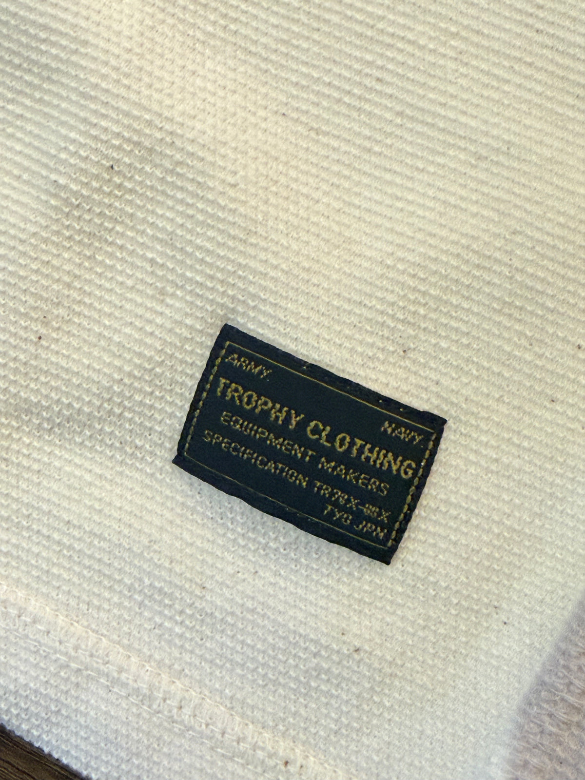 Trophy Clothing Utility Mil Henley Tee - Natural
