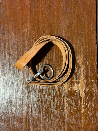 Redmoon Leather Lanyard