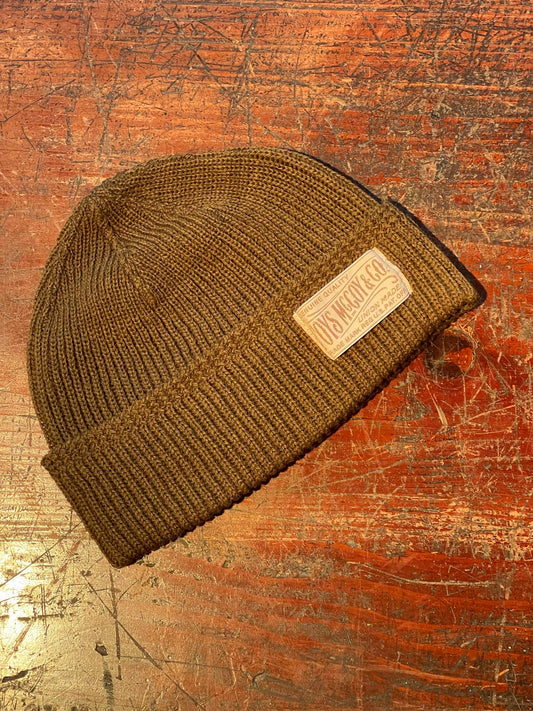 Toys McCoy "Red Cross" Military Knit Cap - Olive