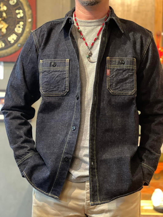Studio D'Artisan Classic 14oz Denim Shirt