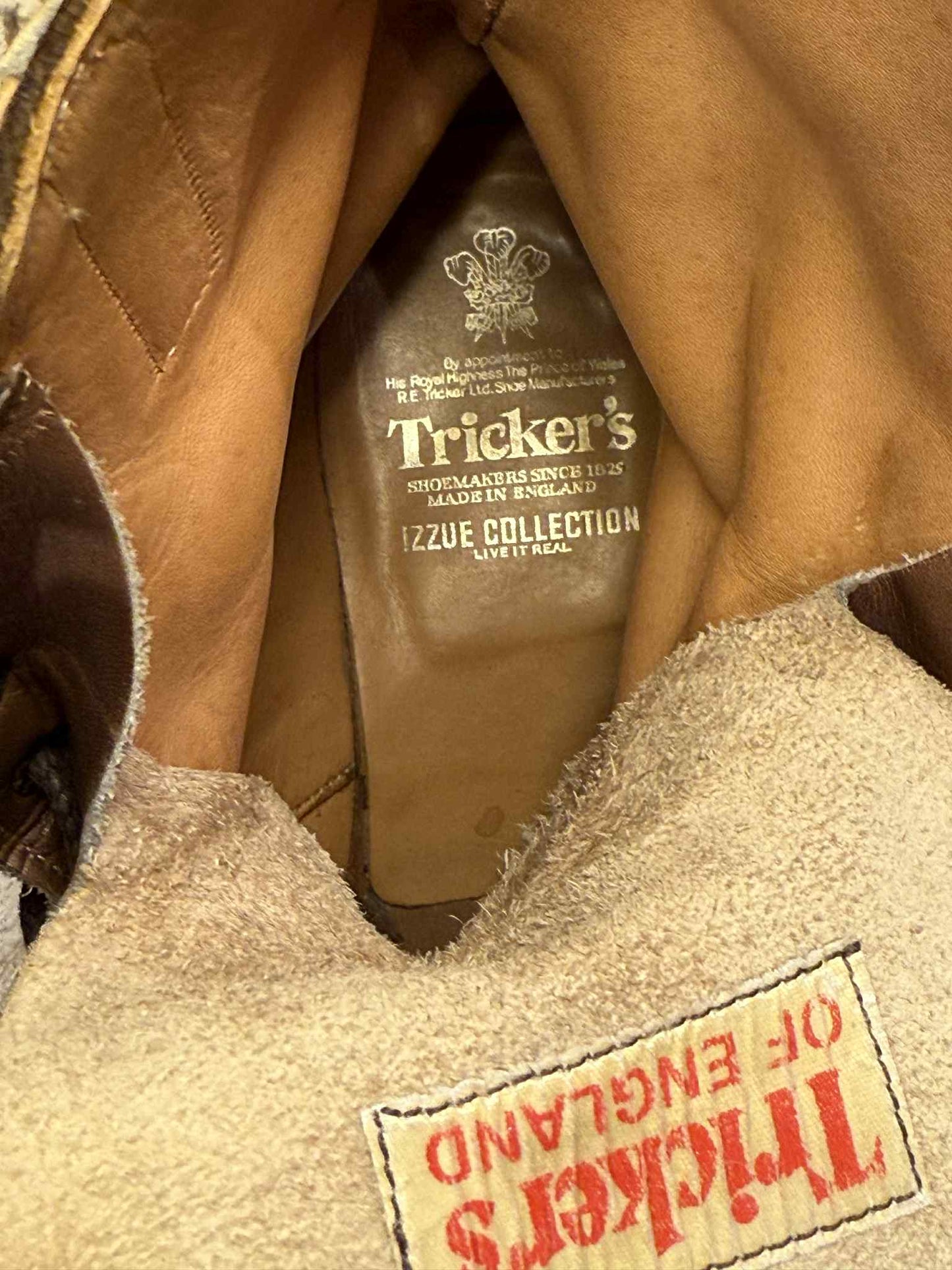 Tricker's x IZZUE COLLECTION Tanker Military Boots - PRELOVED
