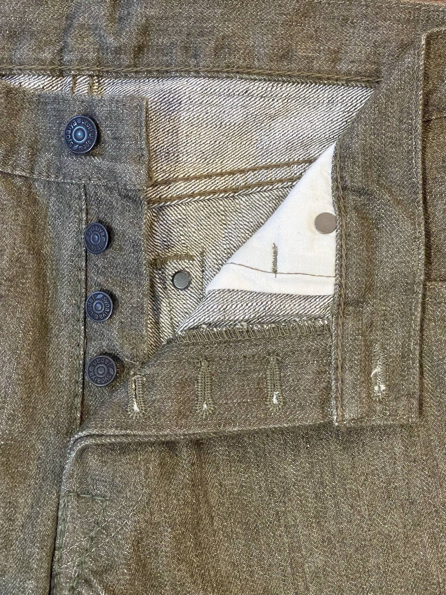 Pure Blue Japan OL-005 140z Slim Straight Jeans