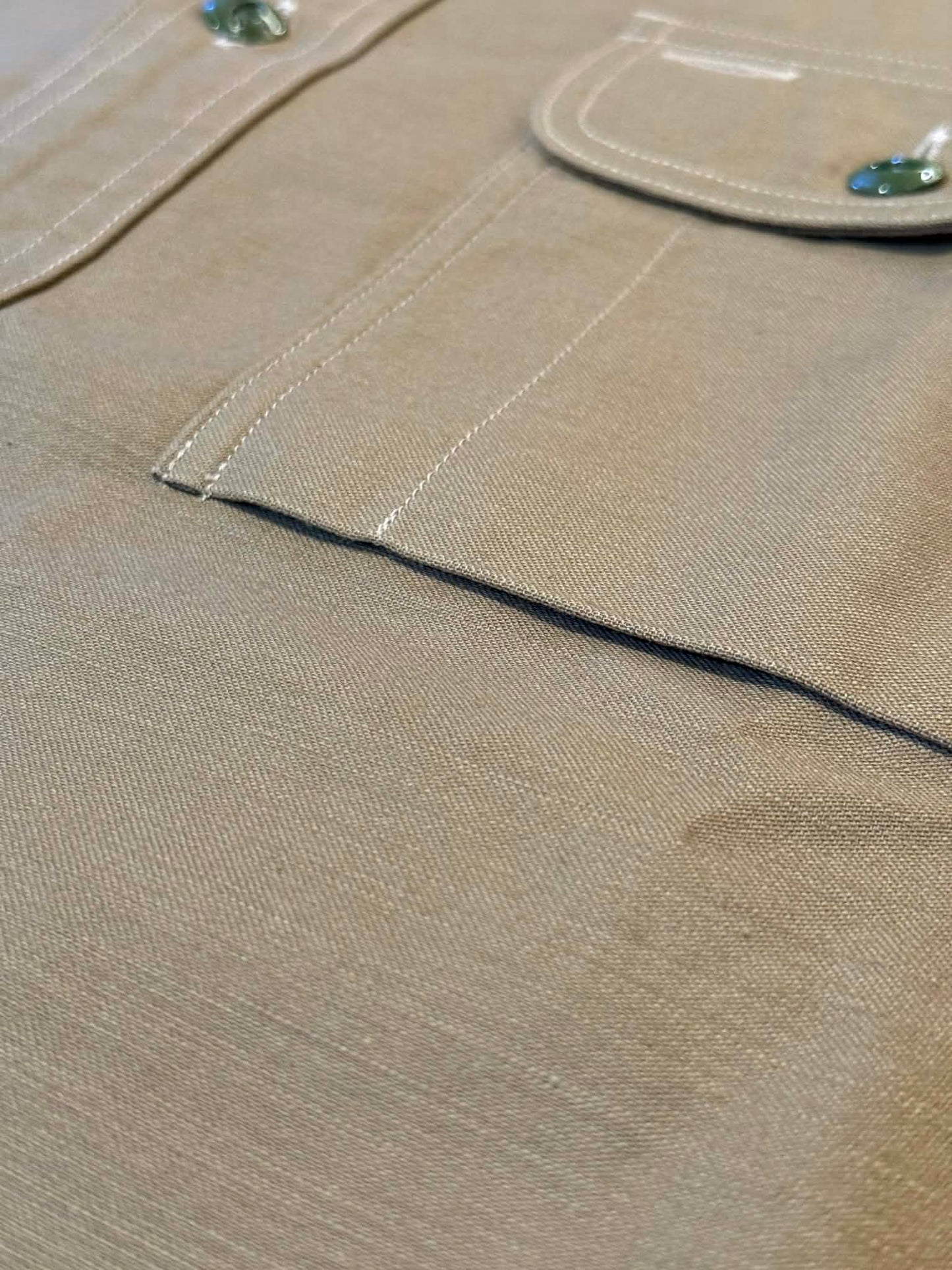 Trophy Clothing "Harvest" Back Satin L/S Shirt - Khaki