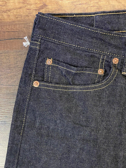 Denime Lot 224-66B "Black 66 Model" Jeans - One Washed